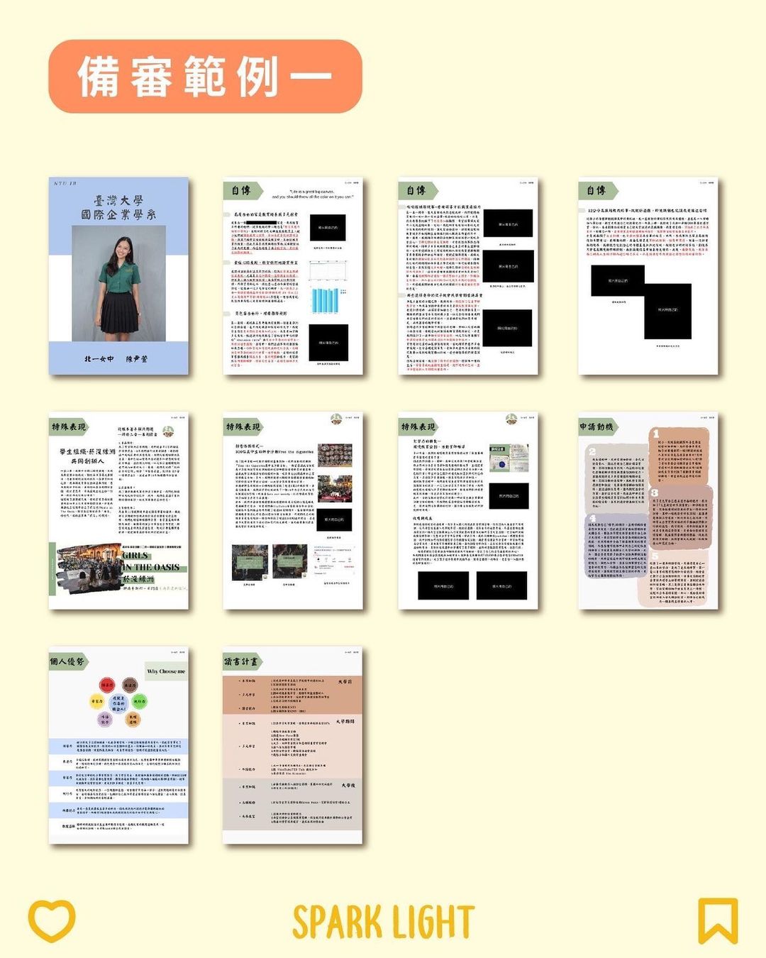 免費學測備審經典範例 |spark_light_ws- spark_light_ws 免費學測備審經典範例 |spark_light_ws- spark_light_ws