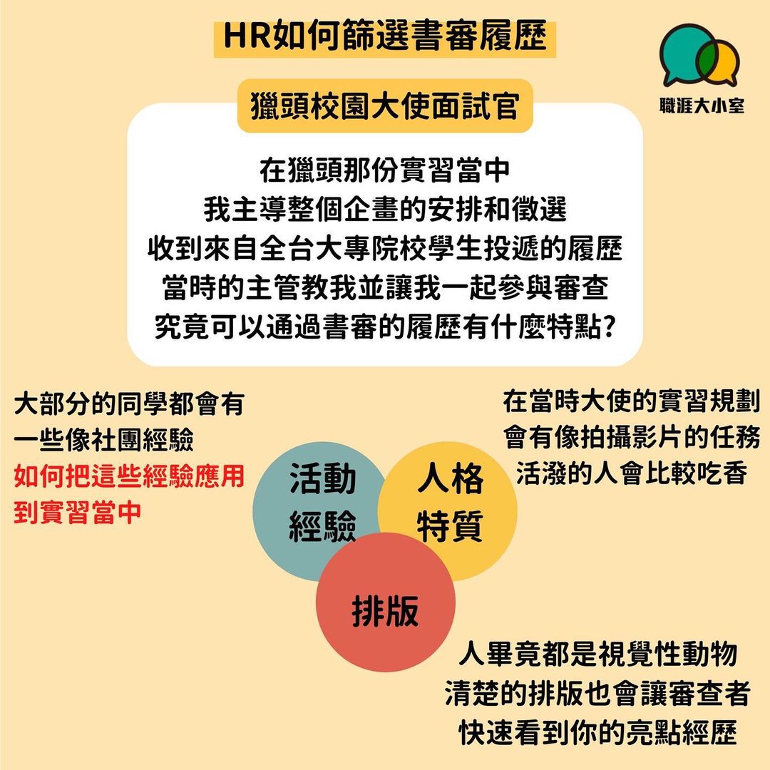 海頭的實習機會總是沒下文？普通的社團經歷也能成為履歷亮點-大學生