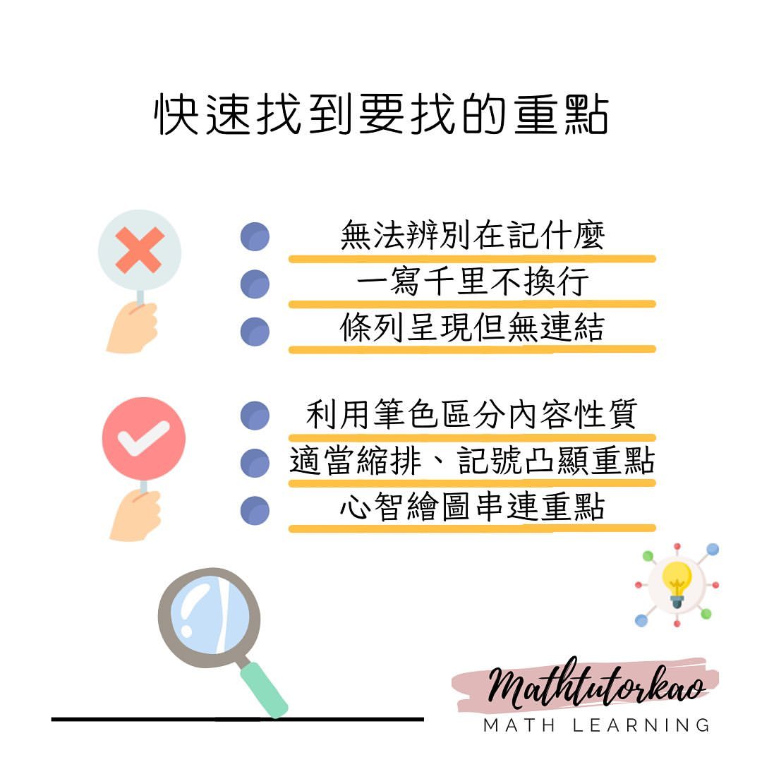 數學筆記的做法-生涯規劃