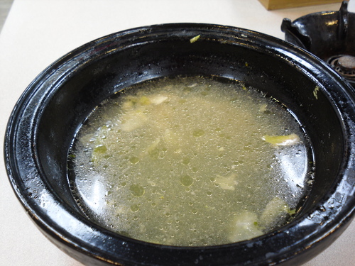 [吃食]兩披索個人靚鍋~一個人也可以吃石頭火鍋-小火鍋