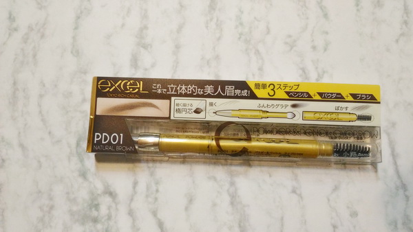 【美妆推推】日本EXCEL三合一立体眉笔你有
