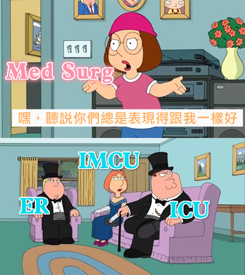 說得比唱得好聽|醫護迷因圖-ER 說得比唱得好聽|醫護迷因圖-ER