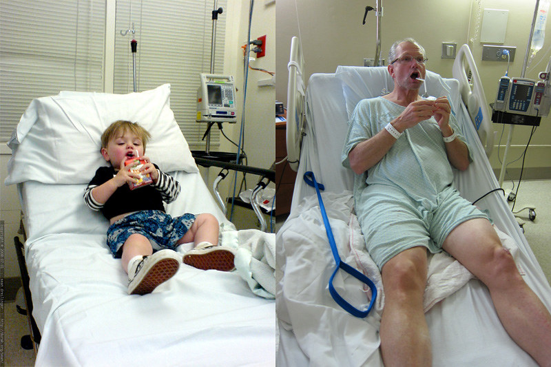 遇到超捧場病患與家屬！on IV、送刀房、貼膠帶都能笑開懷-on IV