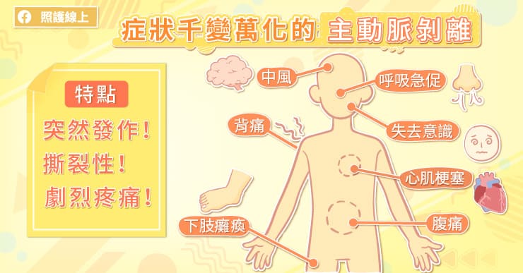 【名醫專訪】36歲男下肢突癱瘓竟是主動脈剝離！不只是胸痛，腹痛、呼吸急促都要留意-乙型主動脈剝離