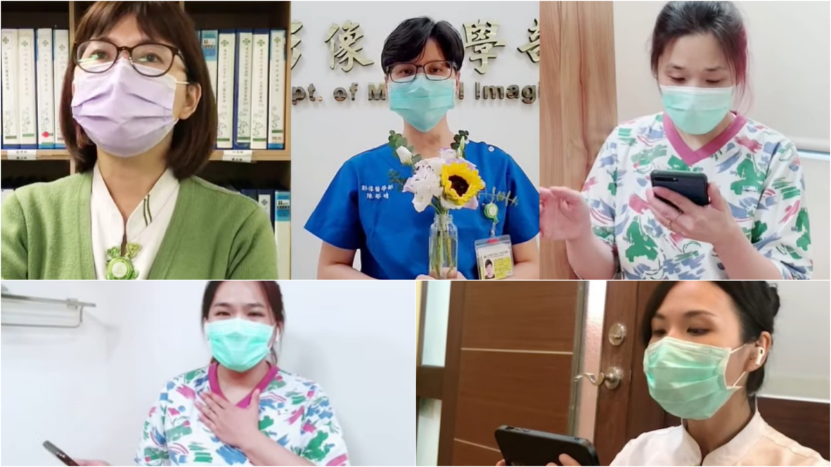 超暖！上百醫護接力獻唱「台灣的心跳聲」號召全台齊心抗疫-台灣的心跳聲