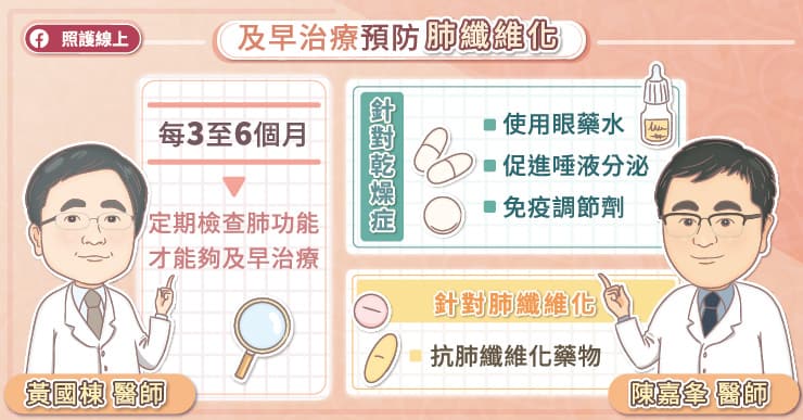 口乾、眼乾、皮膚乾，連肺臟也「乾」的乾燥症！嚴重恐致肺纖維化-自體免疫疾病