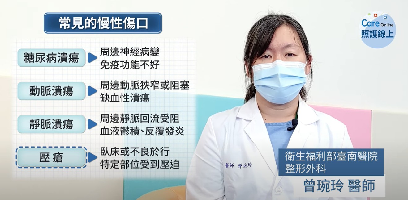 慢性傷口怎麼辦？整形外科醫師解說-健康養生