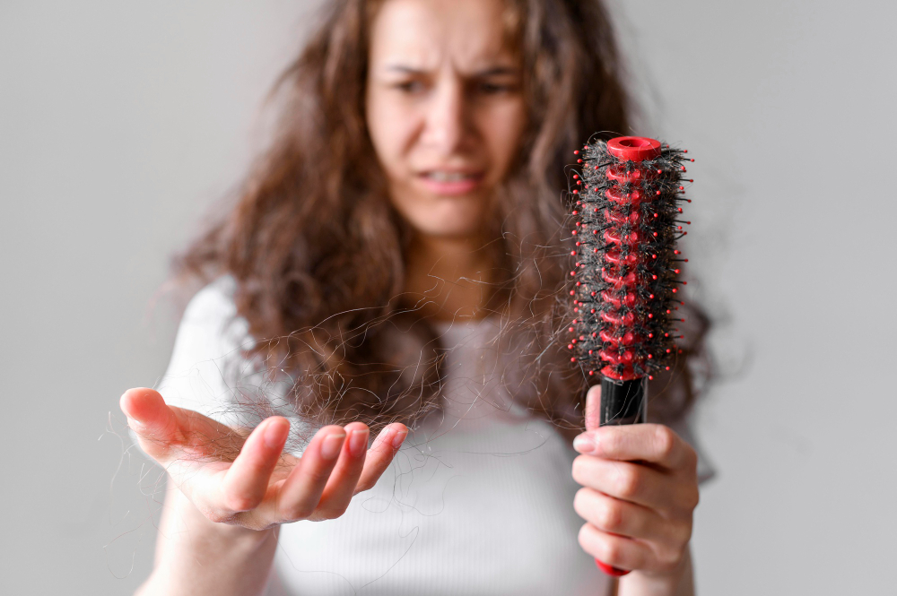 女性掉髮 可能暗示更大健康問題-中央離心性斑痕性脫髮