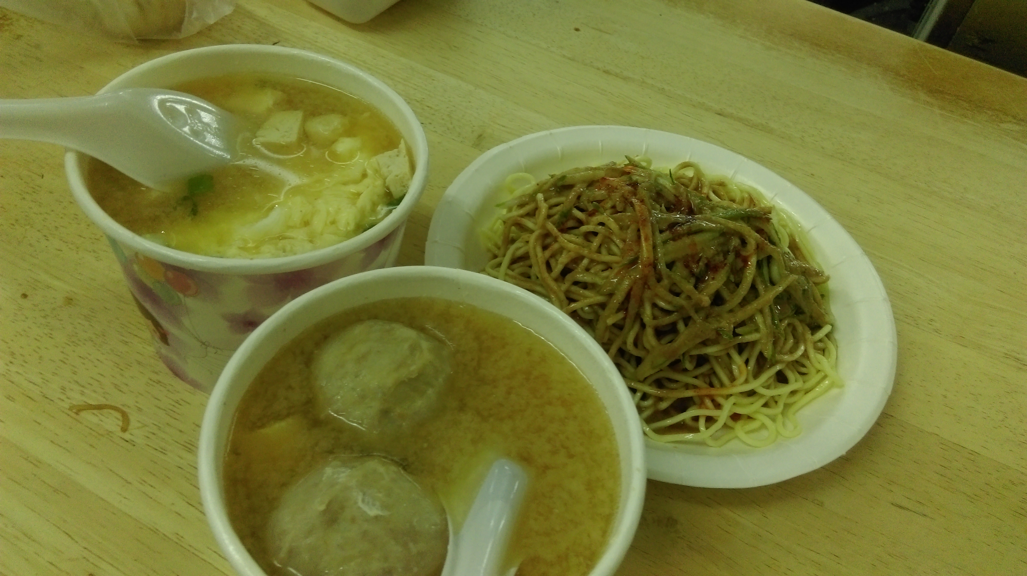 新店雪花軒涼麵  在地人好滋味