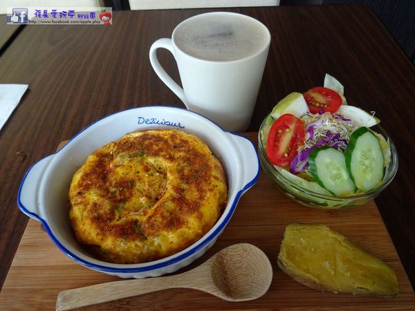 高雄鳳山‧好時光,好味道~「路也食光」烘蛋太讚了啦-路也食光