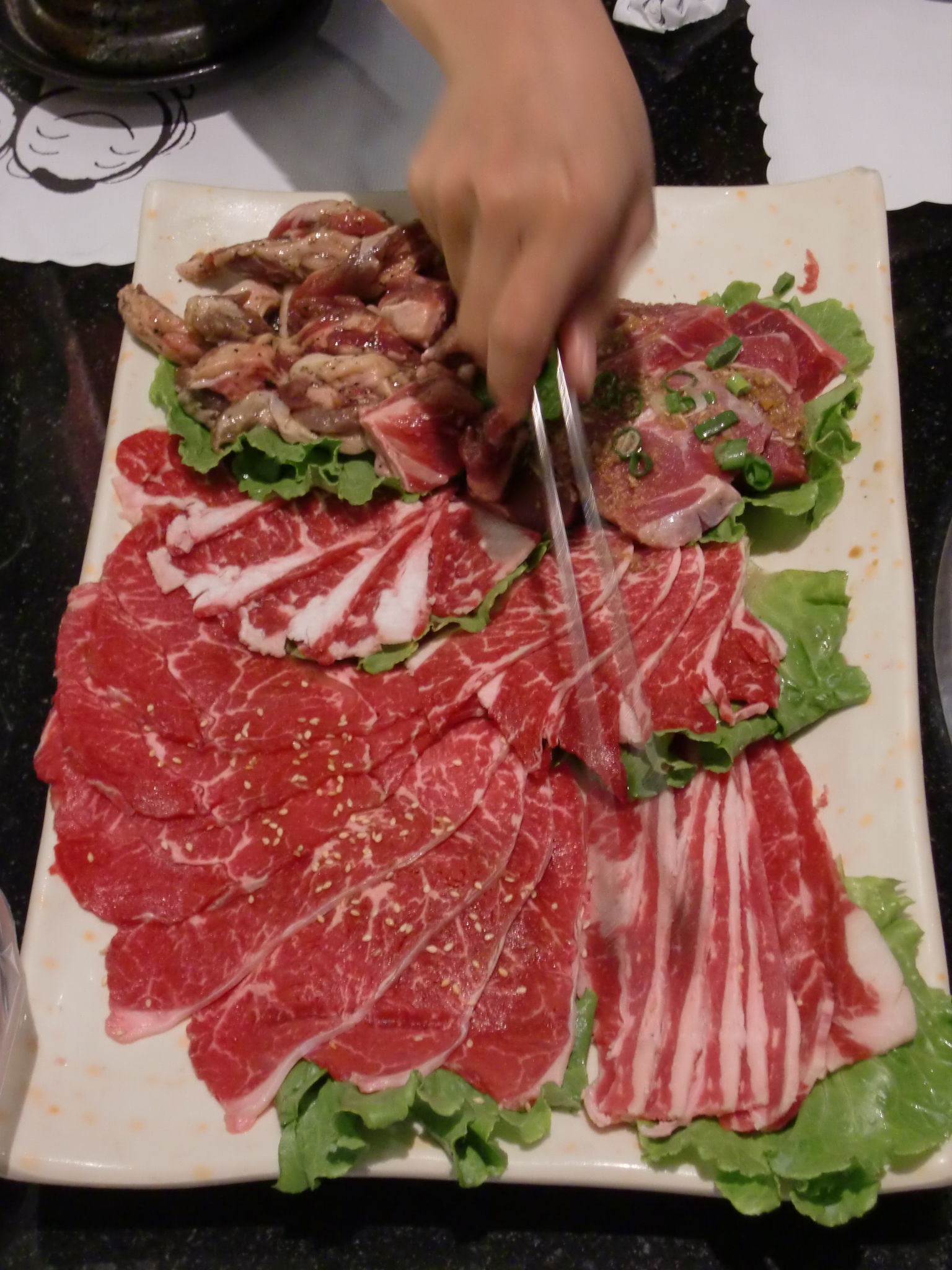 吃石頭.....原來是火鍋燒肉兩吃   
