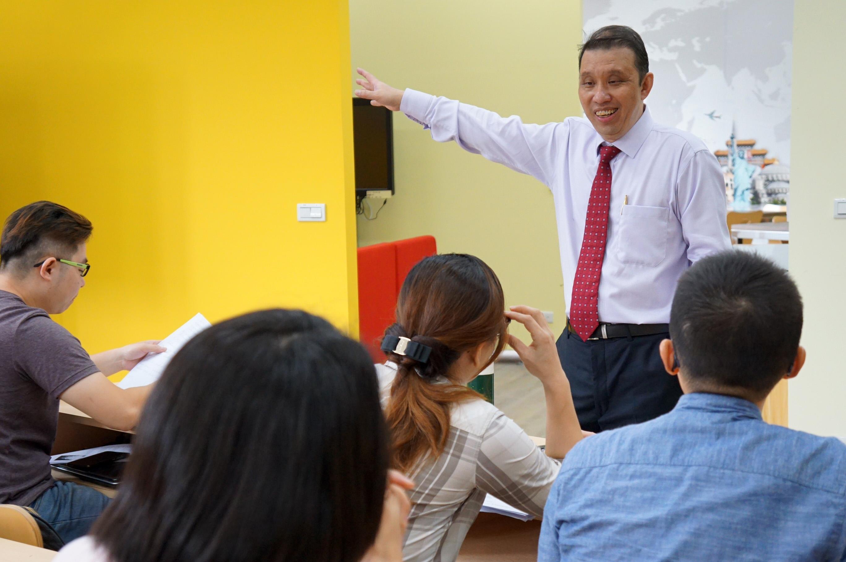 大葉大學邀新加坡大學教授  談多元語言學習-大葉大學
