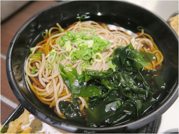 台北 捷運中山站 名代富士蕎麥麵~平價蕎麥麵+丼飯一次享受