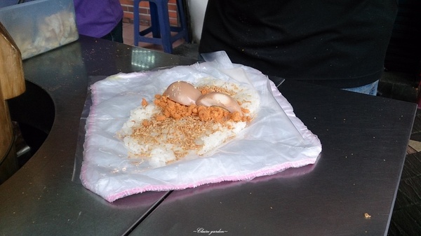[北投在地美食]台北阿玉飯糰~大排長龍的特色飯糰