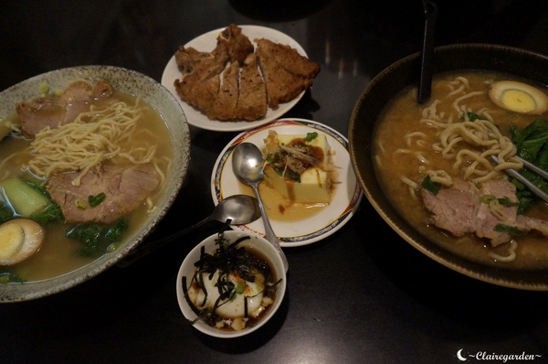 [北投在地美食]台北滿客屋拉麵~來自溫泉的蛋和豆腐，大推的其實是排骨XD