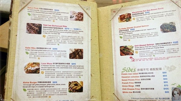 台北 捷運北車 Aloha Grill~平價夏威夷餐的饗宴