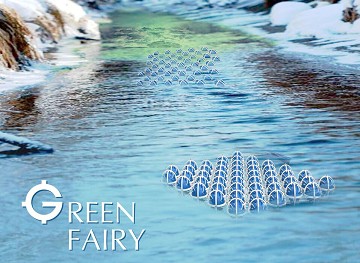 中華大學工設系學生黃暐倫和蔡輝煌，研發了Green Fairy-Green Fairy