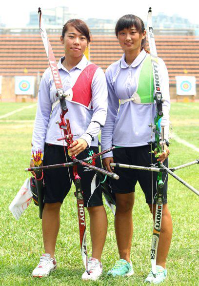 2016里約奧運女子射箭隊  中華大學林詩嘉、譚雅婷獲選奧運國手-2016里約奧運