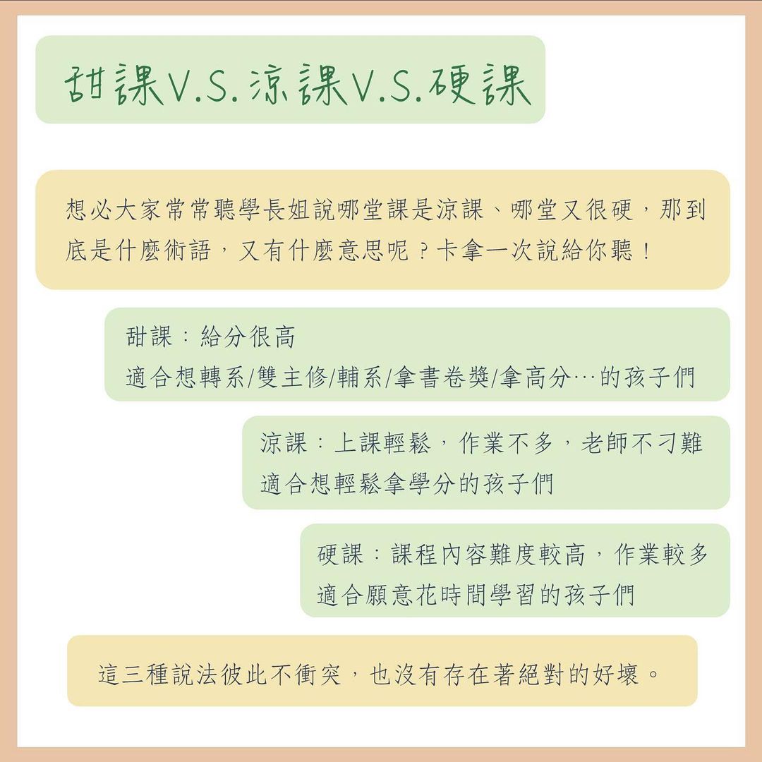 選課怎麼排?-大一新生 選課怎麼排?-大一新生