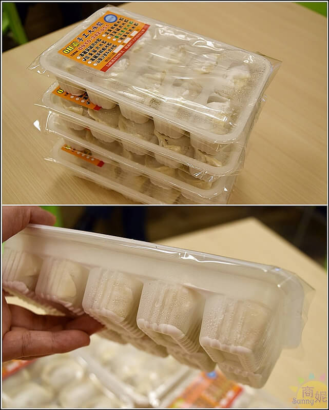 台中新開幕好吃水餃。OH霸手工大水餃。創意口味手工現包超級大水餃皮薄餡多還有包入高湯凍一吃成主顧(原向上市場小攤)