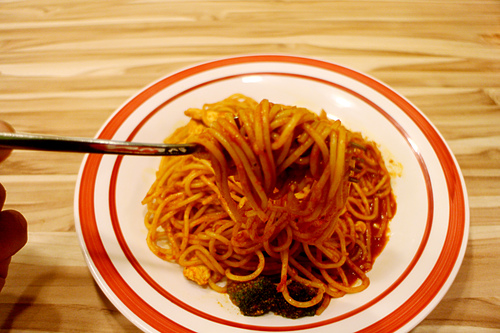 【羽諾食記】藏身在巷弄中的好吃義大利麵~好吃廚房-台北