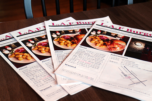 【羽諾食記】公館商圈美食~L.A.F Burger 拉芙漢堡-公館 【羽諾食記】公館商圈美食~L.A.F Burger 拉芙漢堡-公館