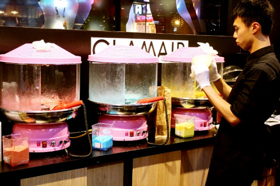 【羽諾食記】新光三越A11館 B1韓國GLAMAIR~彩虹棉花糖冰淇淋-台北