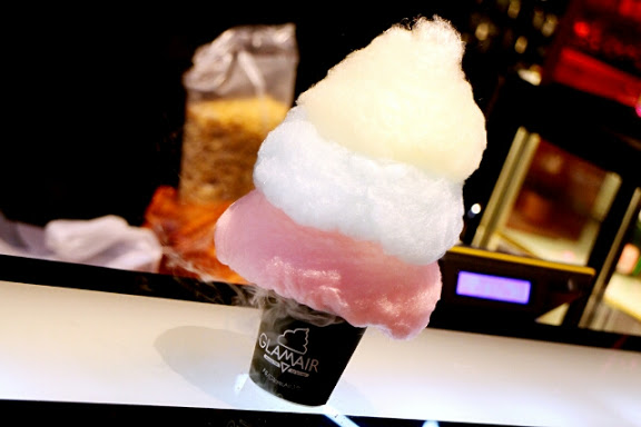 【羽諾食記】新光三越A11館 B1韓國GLAMAIR~彩虹棉花糖冰淇淋-台北