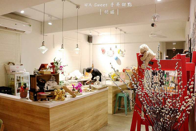 【羽諾食記】WA Sweet 手弄甜點1號店❤通化夜市甜點/輕食店推薦❤好吃度破表的地瓜鬆餅