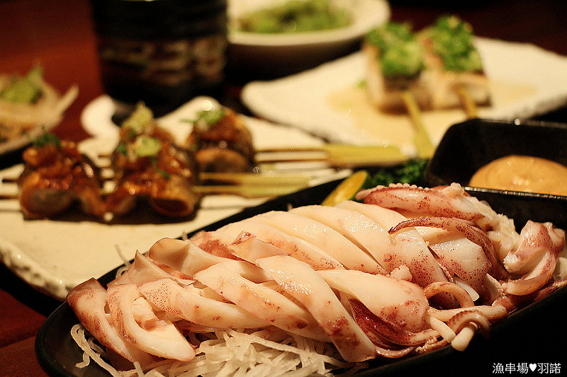 【羽諾食記】漁串場♥台北東區海鮮串燒居酒屋♥國父紀念館站美食 【羽諾食記】漁串場♥台北東區海鮮串燒居酒屋♥國父紀念館站美食