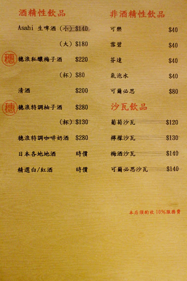 【羽諾食記】市政府捷運美食~穗浪日本料理 
