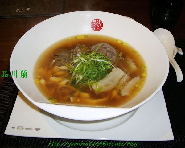 『品川蘭』高質感的川味牛肉麵美味~