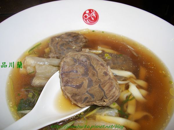 『品川蘭』高質感的川味牛肉麵美味~