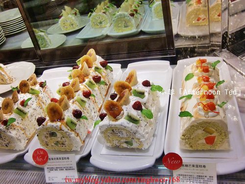 Afternoon Tea 「焦糖芒果蛋糕卷」、「草莓紐約起司蛋糕」下午茶~