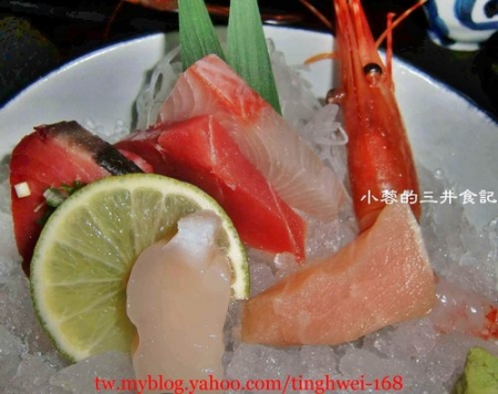 「明水三井日本料理」午間NT＄1500元套餐～