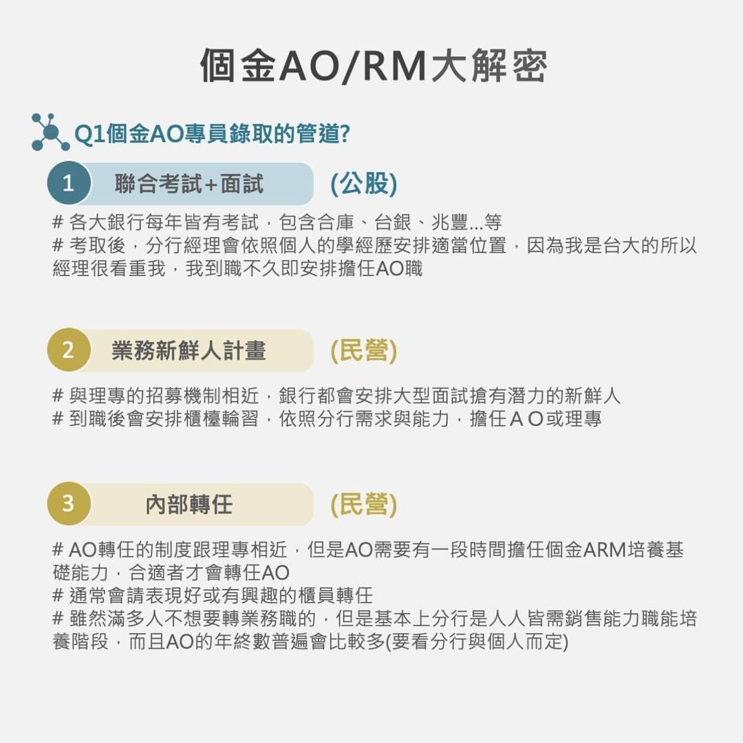 #小花季者的職涯訪談ep3，個金貸款AO/RM(民營&公股銀行)工作日常｜flowerlin_bank-兆豐銀行