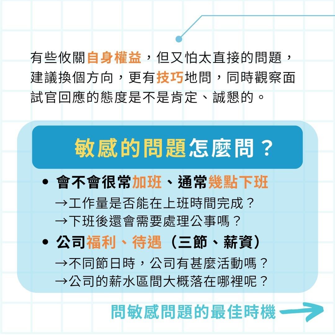 面試官:你有什麼想問的嗎?問對問題讓你面試加分｜femashr.bee-求職技巧