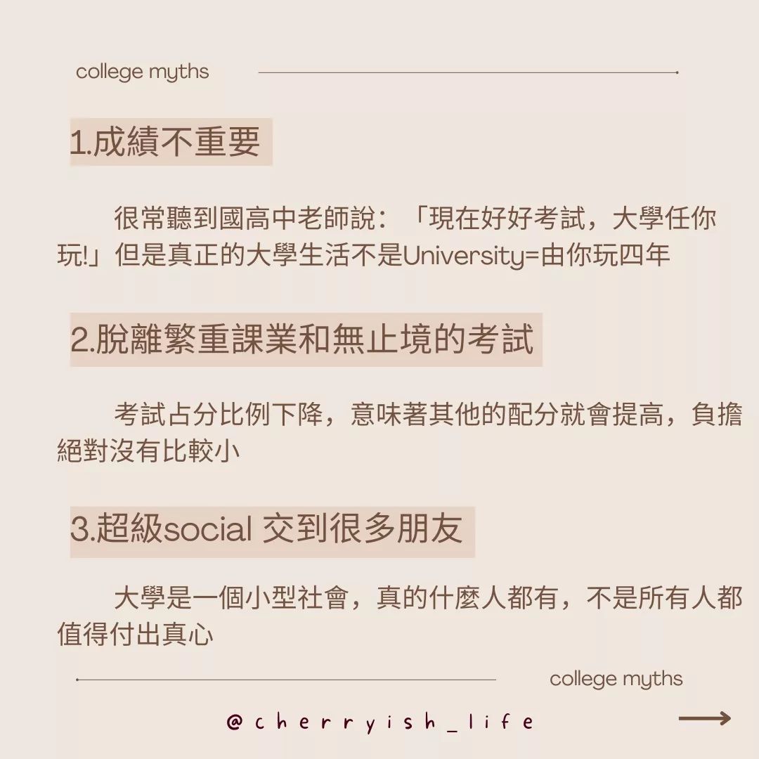 大學迷思 你也曾經幻想過美好的大學生活嗎?-大一新鮮人 大學迷思 你也曾經幻想過美好的大學生活嗎?-大一新鮮人