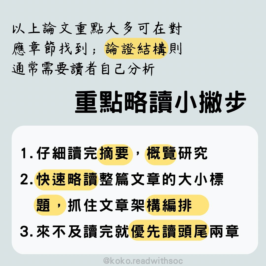 呼叫助教!怎麼讀一篇文章!?-研究所 呼叫助教!怎麼讀一篇文章!?-研究所