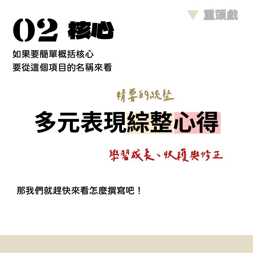 學習歷程07|多元表現綜整-生涯規劃 學習歷程07|多元表現綜整-生涯規劃