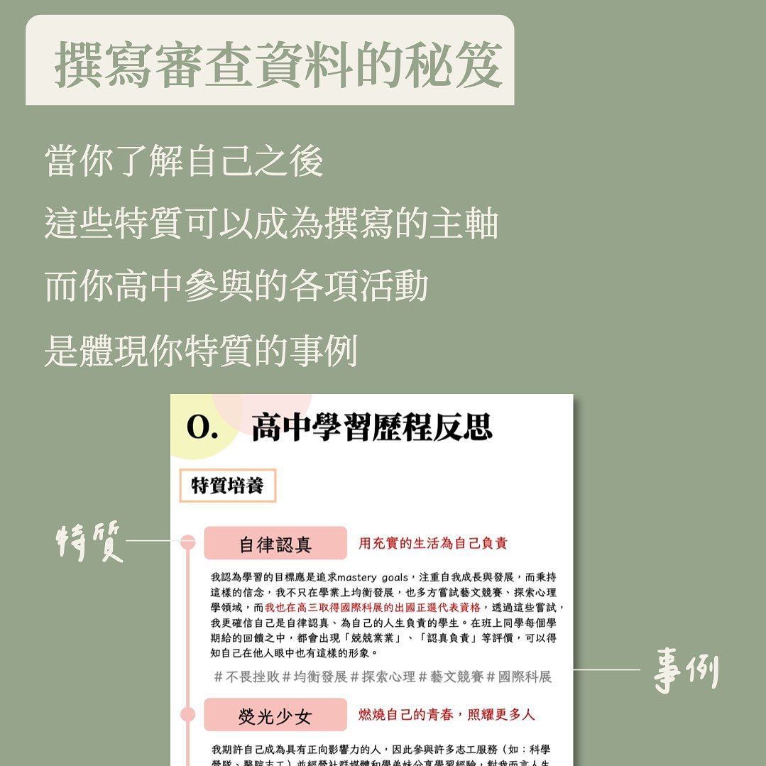 寫在備審之前 你真的瞭解你自己嗎？-108課綱