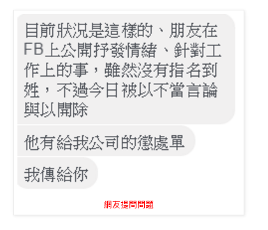 上網罵主管收回扣，並用三字經問候他…請問是否可以逕行解僱？-人資