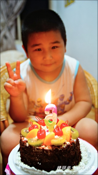【食記/新北市】祝我生日快樂～我滿６歲了唷♪♪守益蛋糕♪♪