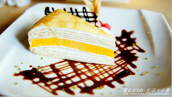 【試吃/食記】來個悠閒的假文青下午茶~塔吉特千層蛋糕 【試吃/食記】來個悠閒的假文青下午茶~塔吉特千層蛋糕