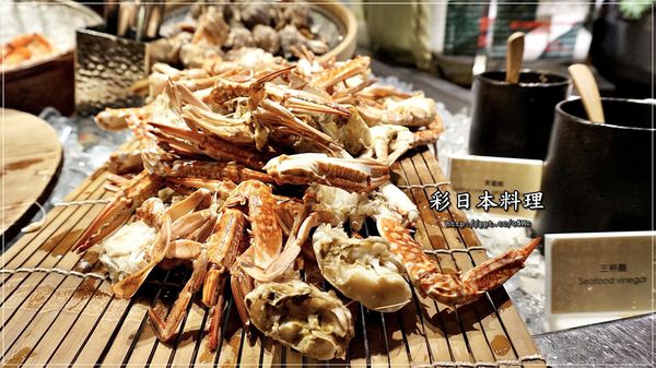 【彩日本料理】君悅飯店/螃蟹/扇貝/壽司/甜點/生魚片,約30幾種餐點隨意吃到飽  【彩日本料理】君悅飯店/螃蟹/扇貝/壽司/甜點/生魚片,約30幾種餐點隨意吃到飽