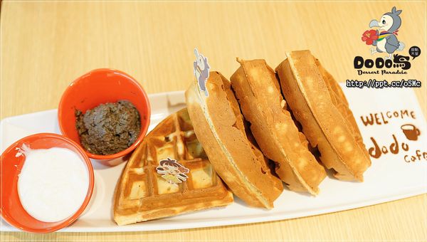 【DODO鳥甜點天堂】南京松江甜點下午茶，必點豆漿鬆餅，知名浩理斯hoelex繪師，打造叢林風格的環境