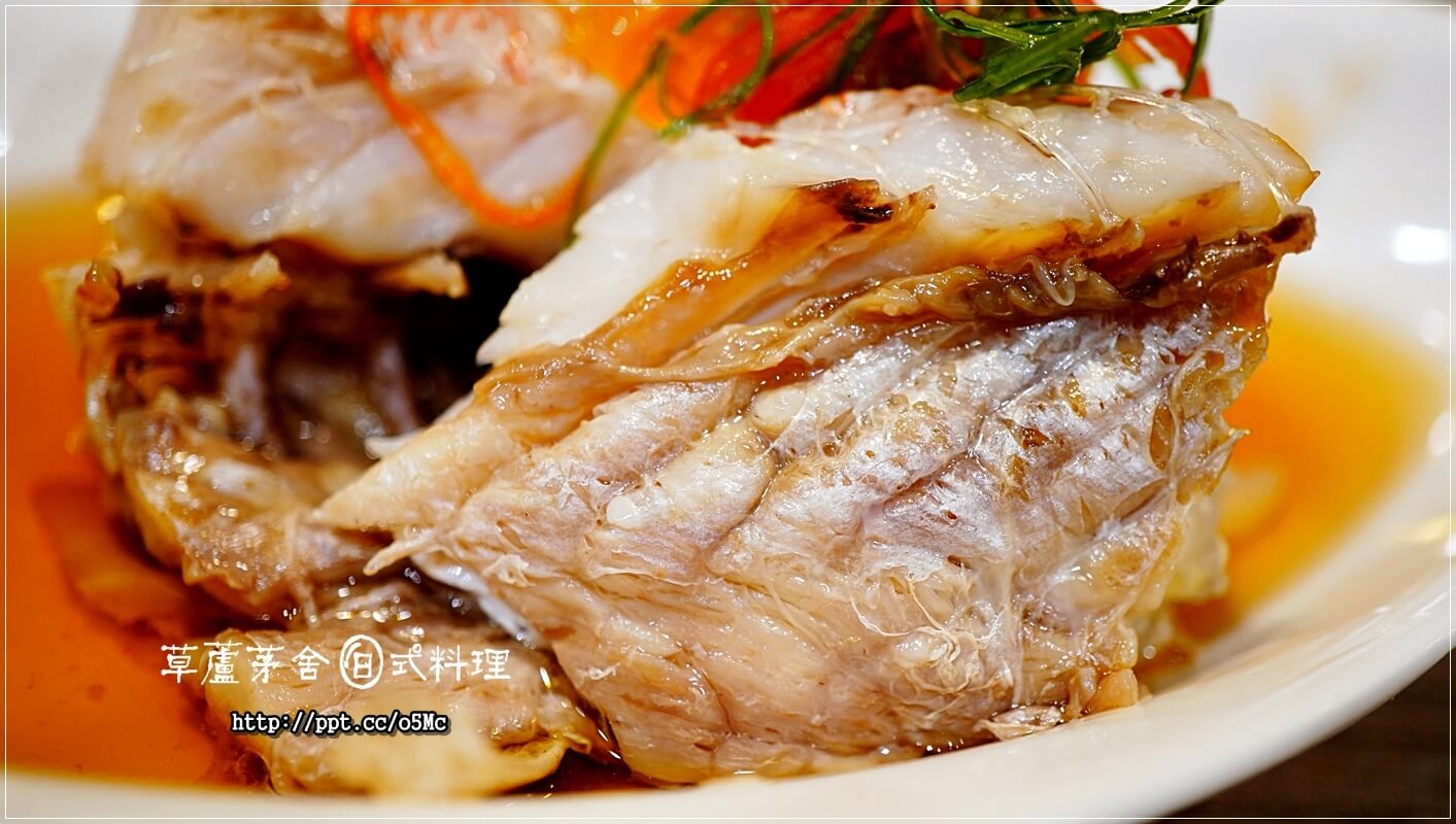 【草蘆茅舍】海山捷運站～ＣＰ值極高的日式料理，無菜單料理，烤物，刺身，燒物，握壽司，茶碗蒸，丼飯，通通都有，一次滿足妳的胃蕾