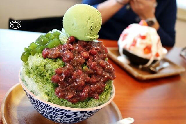 【桃園】Tama Tama たまたま 慢食堂-冬天吃冰居然也要排隊 宇治金時抹茶冰