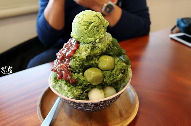 【桃園】Tama Tama たまたま 慢食堂-冬天吃冰居然也要排隊 宇治金時抹茶冰