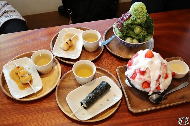 【桃園】Tama Tama たまたま 慢食堂-冬天吃冰居然也要排隊 宇治金時抹茶冰